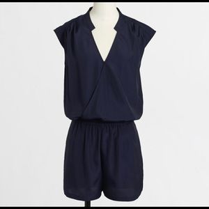 J Crew Silk Romper